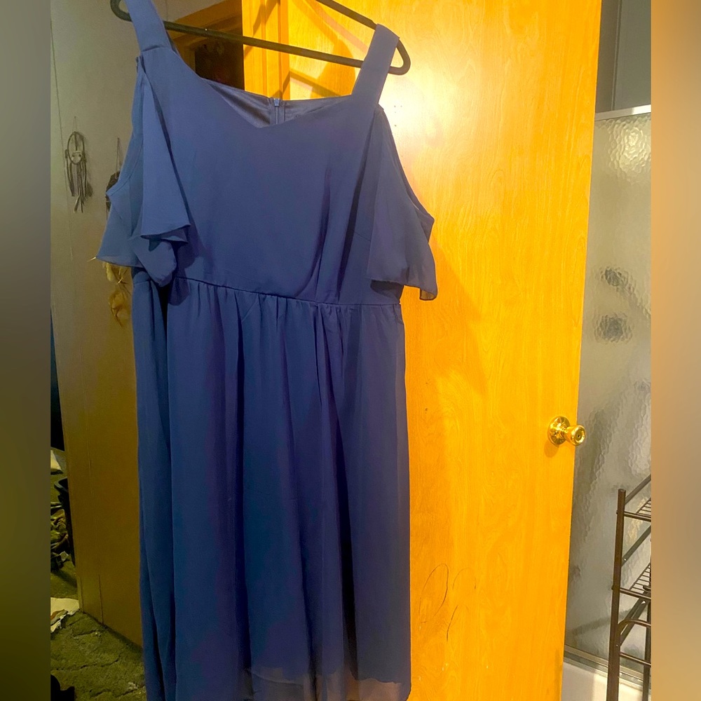 Navy blue formal dress
